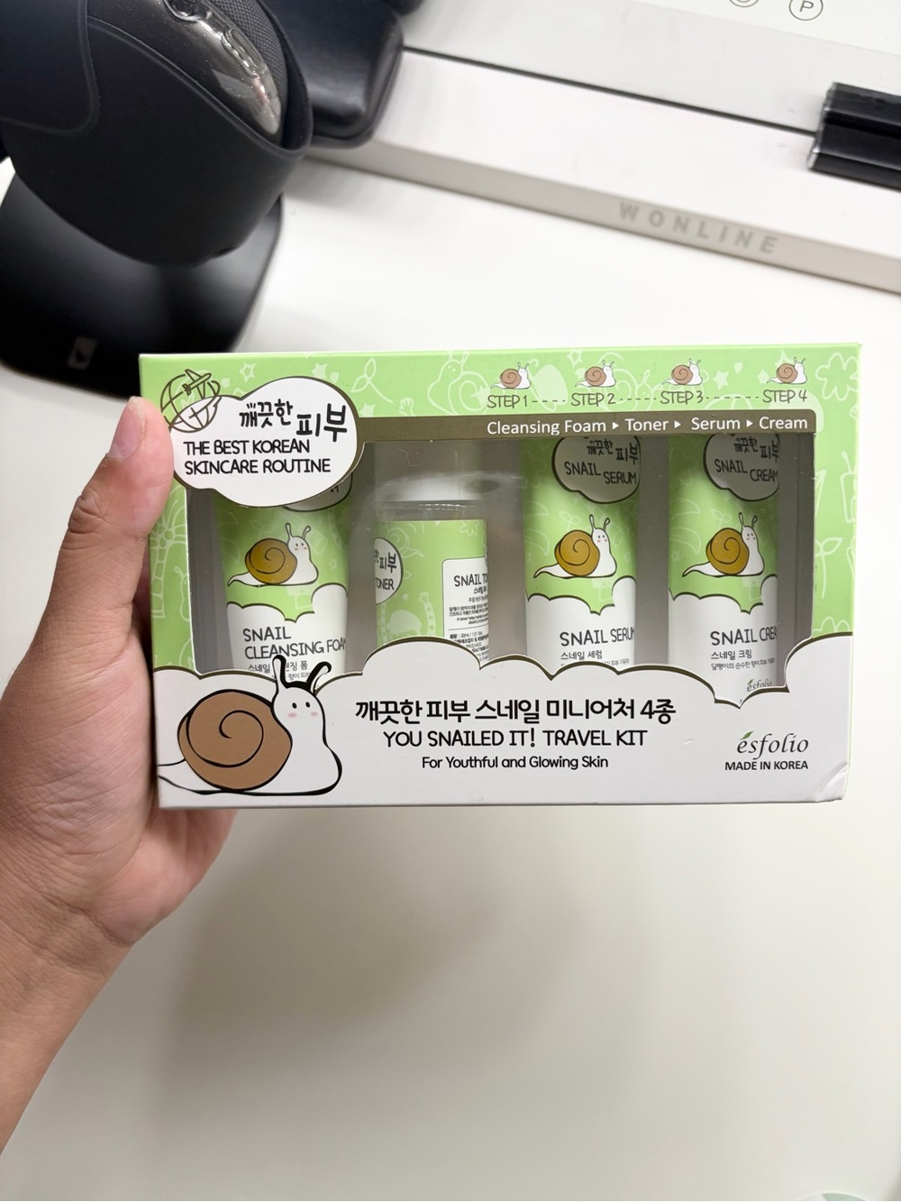Esfolio You Snailed It! Travel Kit